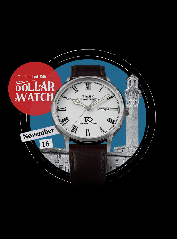Waterbury Classic 170th Anniversary 40mm Leather Strap Watch
