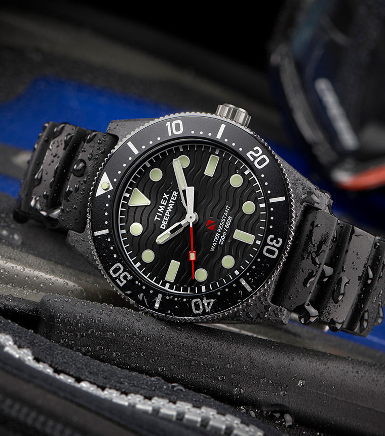 Deepwater Reef 200 XCF 43mm Synthetic Rubber Strap Watch Deepwater Reef 200 XCF 43mm Synthetic Rubber Strap Watch