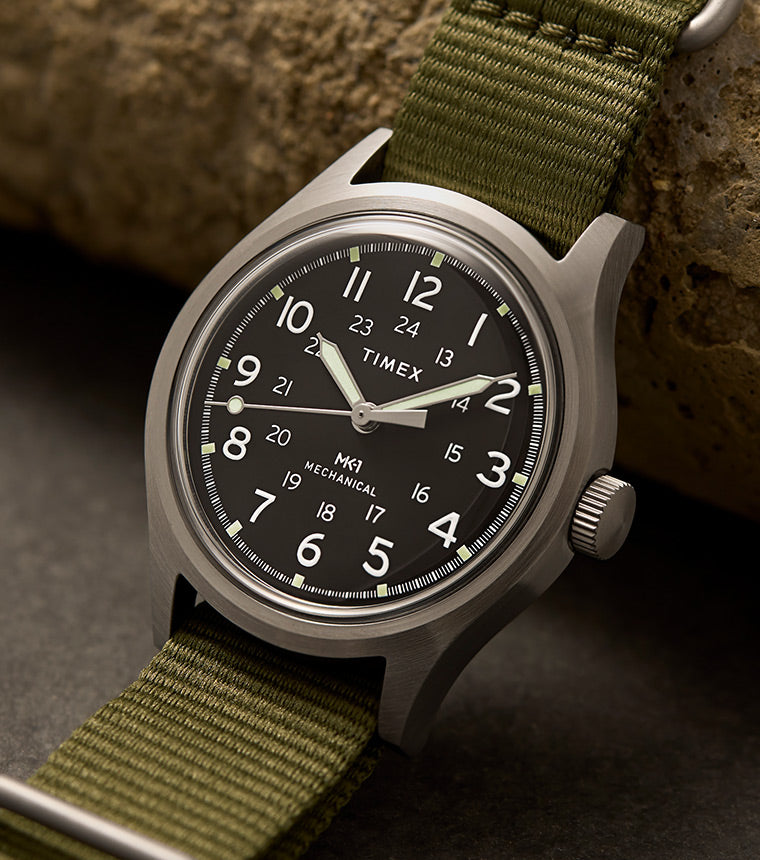 MK1® Hand-Wound 36mm Fabric Strap Watch - TW2Y07900 | Timex UK
