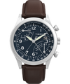 Waterbury Traditional Fly Back Chronograph 43mm Leather Strap Watch