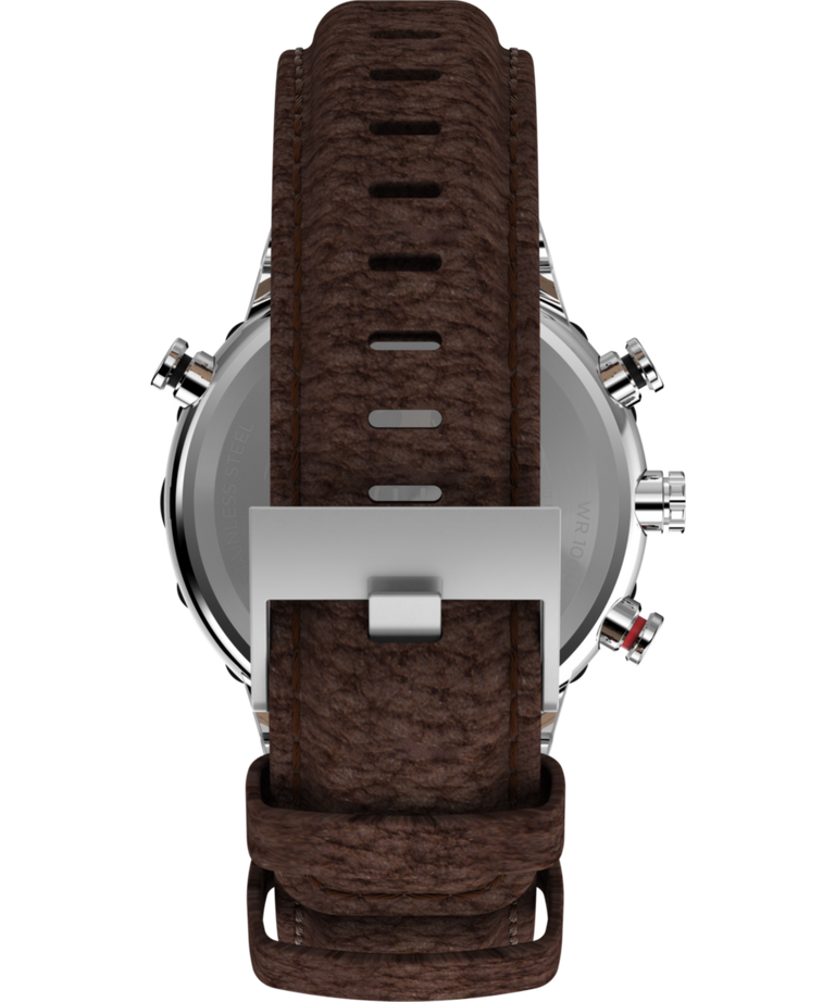 T2N721 Intelligent Quartz® Tide Temp Compass 45mm Leather Strap Watch Strap Image