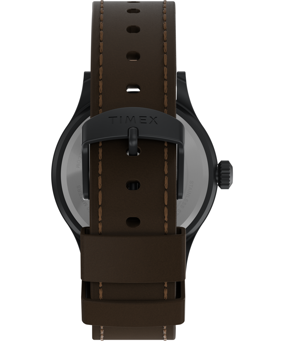 Expedition Scout 40mm Leather Strap Watch