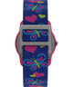 T89001 TIMEX TIME MACHINES® 29mm Butterflies and Hearts Blue Elastic Fabric Kids Watch Strap Image