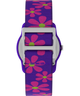 T89022 TIMEX TIME MACHINES® 29mm Purple Floral Elastic Fabric Kids Watch Strap Image