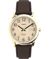 Easy Reader 38mm Leather Strap Watch