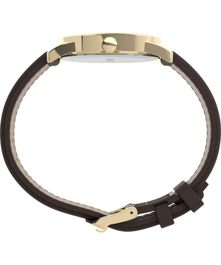 Timex Orologio da uomo Easy Reader da 38 mm - Cinturino marrone crema quadrante cassa color argento, Marrone Timex Orologio da uomo Easy Reader da 38 mm - Cinturino marrone crema quadrante cassa color argento, Marrone