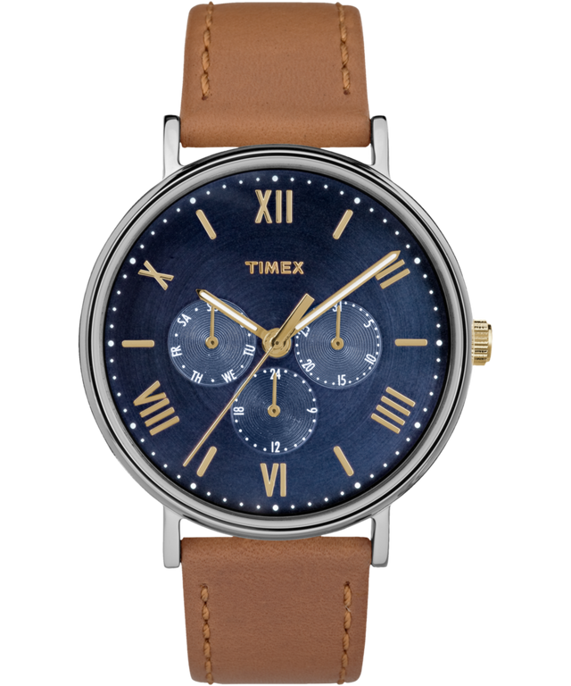 TW2R29100 Southview Multifunction 41mm Leather Strap Watch Primary Image