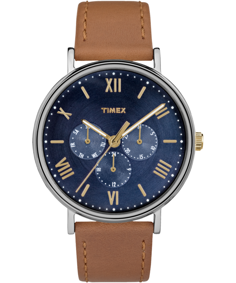 TW2R29100 Southview Multifunction 41mm Leather Strap Watch Primary Image