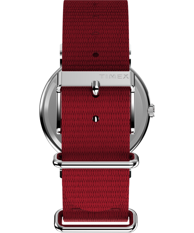 TW2R41400 Peanuts® x Timex Snoopy 38mm Fabric Strap Watch Strap Image