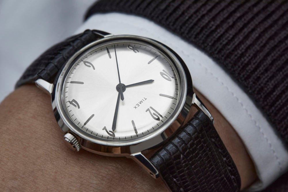 Marlin® Hand-Wound 34mm Leather Strap Watch - TW2R47900
