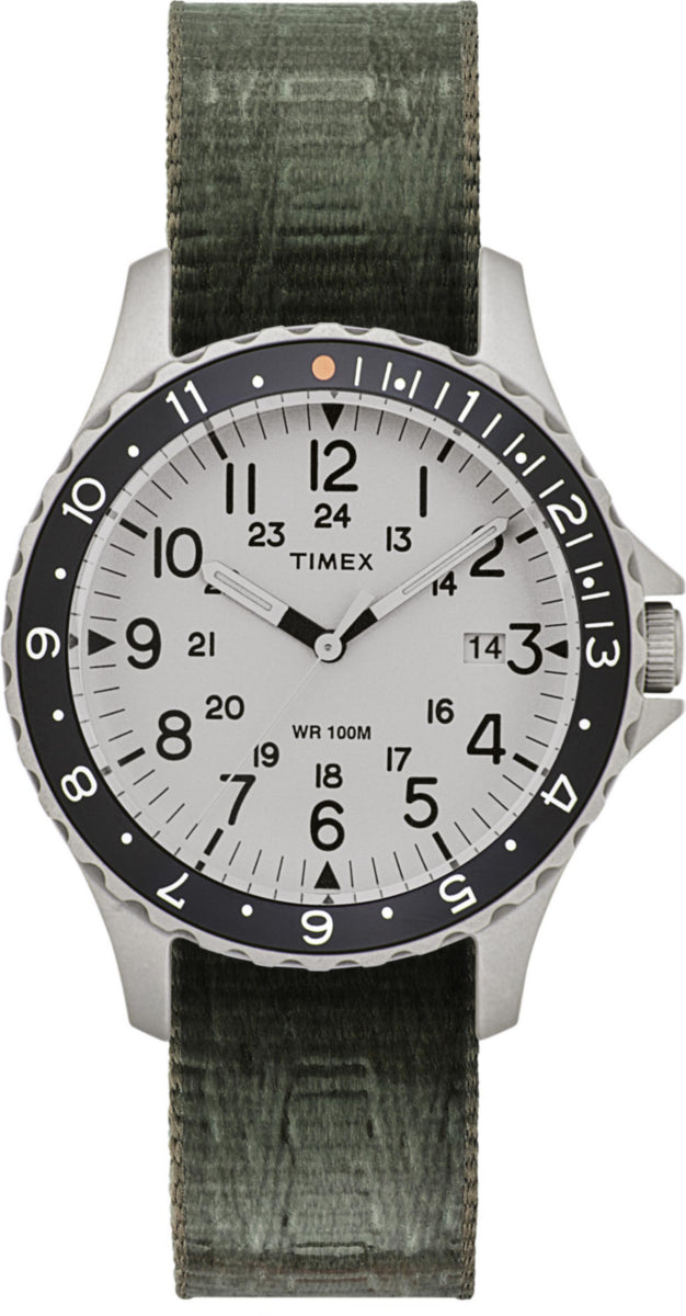 TW2T83500 Navi Ocean 38mm Reversible Fabric Strap Watch Primary Image