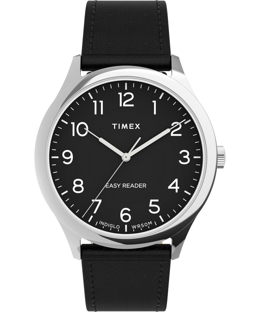 Easy Reader® Gen1 40mm Leather Strap Watch