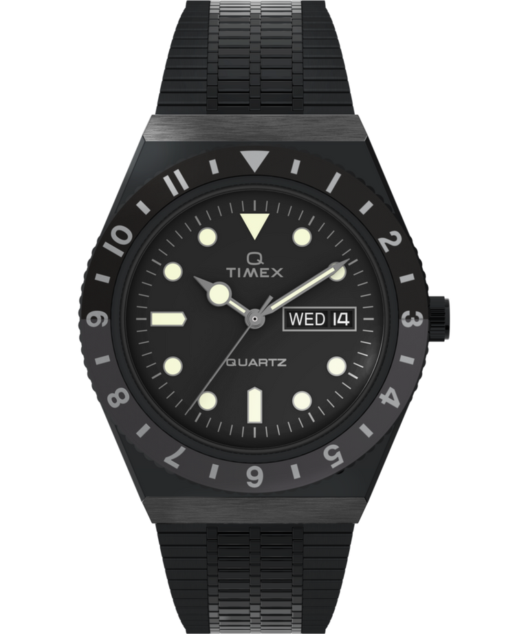 Q Timex Reissue 38mm Stainless Steel Bracelet Watch TW2U61600 Timex UK