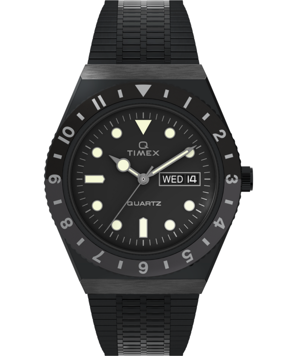 Q Timex Reissue 38mm Stainless Steel Bracelet Watch TW2U61600 Timex UK