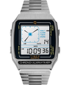 Q Timex Reissue Digital LCA 32.5mm Stainless Steel Bracelet Watch