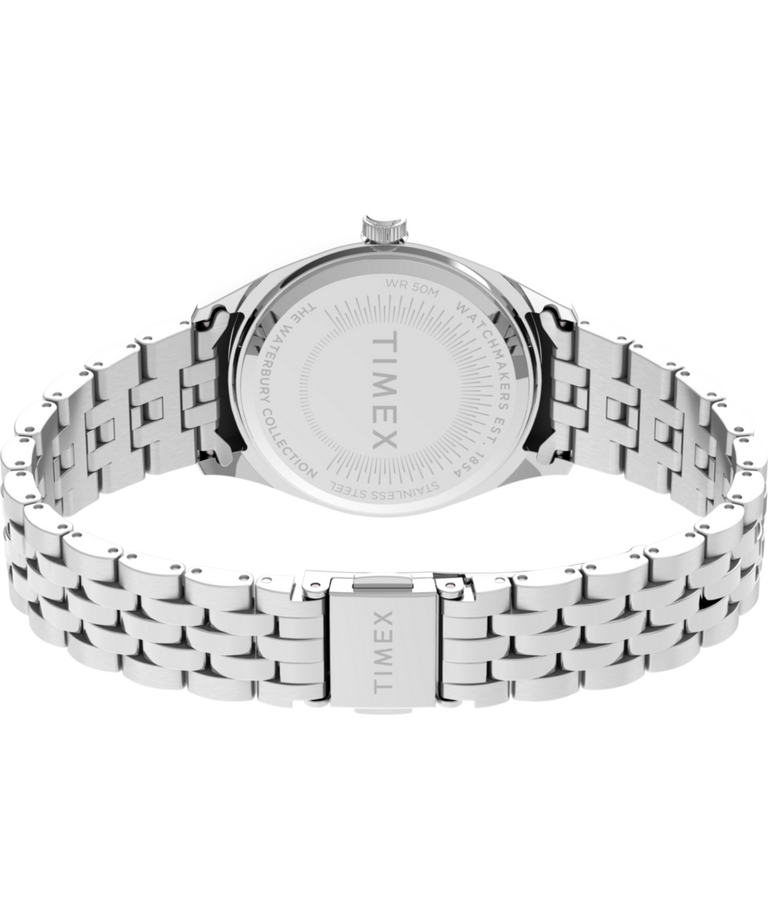 TW2U78700 Timex Legacy Boyfriend 36mm Stainless Steel Bracelet Watch Caseback with Attachment Image