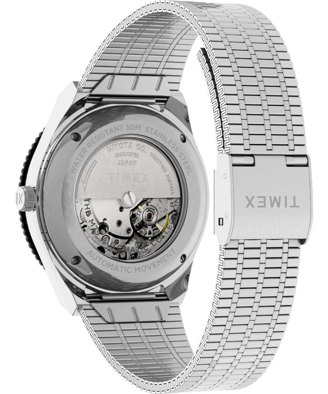 TW2U83400 M79 Automatic 40mm Stainless Steel Bracelet Watch Caseback with Attachment Image