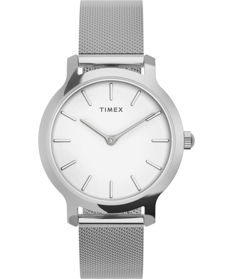 TW2U86700 Transcend™ 31mm Stainless Steel Mesh Band Watch Primary Image