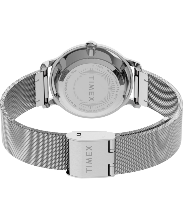 TW2U86700 Transcend™ 31mm Stainless Steel Mesh Band Watch Caseback with Attachment Image