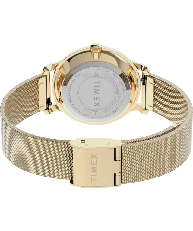 TW2U86800 Transcend™ 31mm Stainless Steel Mesh Band Watch Caseback with Attachment Image