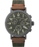 TW2U89500UK Timex Standard Chronograph 41mm Fabric and Leather Strap Watch primary image
