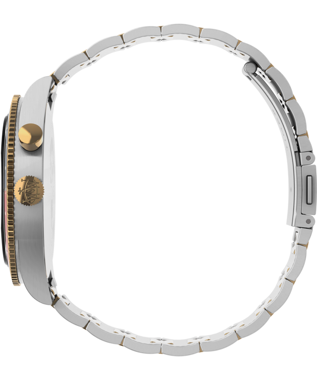 TW2U90600 Waterbury Traditional GMT 39mm Stainless Steel Bracelet Watch Profile Image