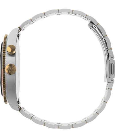 TW2U90600 Waterbury Traditional GMT 39mm Stainless Steel Bracelet Watch Profile Image