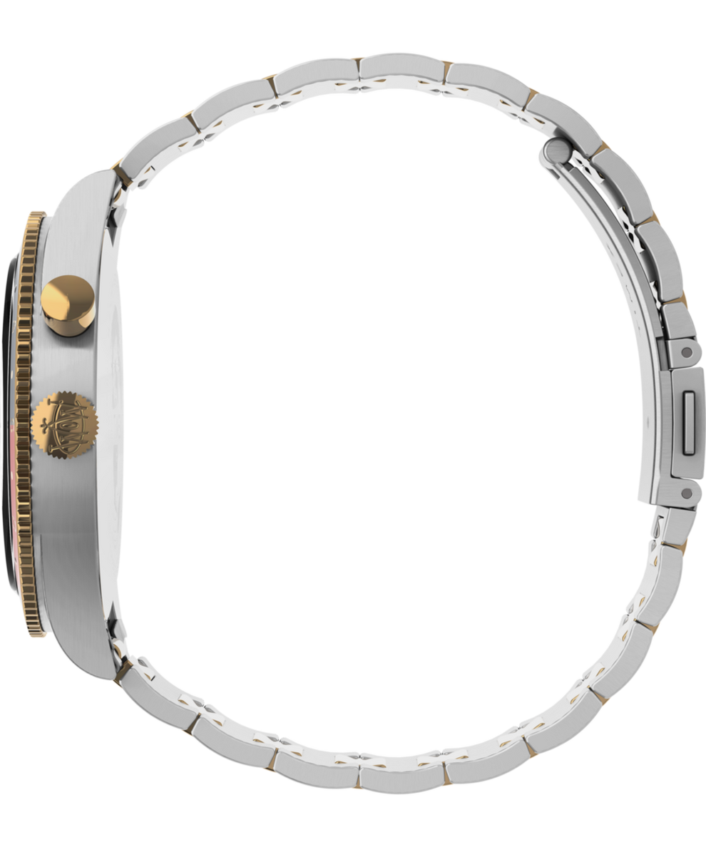 TW2U90600 Waterbury Traditional GMT 39mm Stainless Steel Bracelet Watch Profile Image