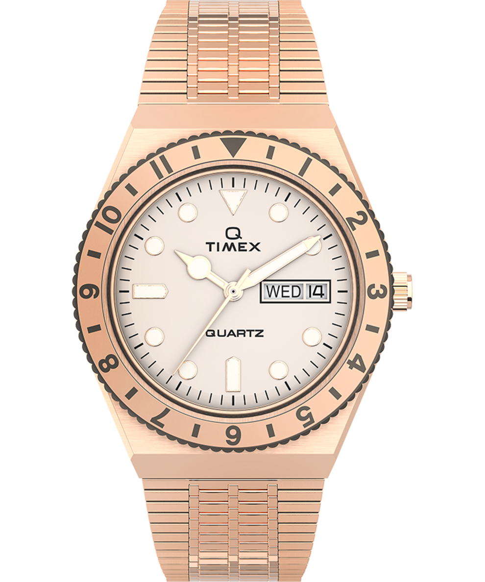TW2U95700UK Q Timex 36mm Stainless Steel Bracelet Watch primary image