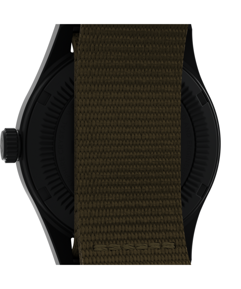 TW2V00400 Expedition® Field Post Solar 36mm Recycled Fabric Strap Watch Caseback Image