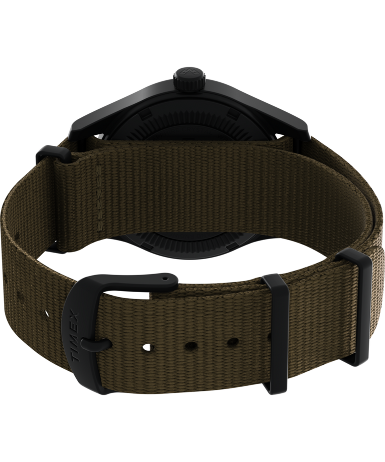 TW2V00400 Expedition® Field Post Solar 36mm Recycled Fabric Strap Watch Caseback with Attachment Image