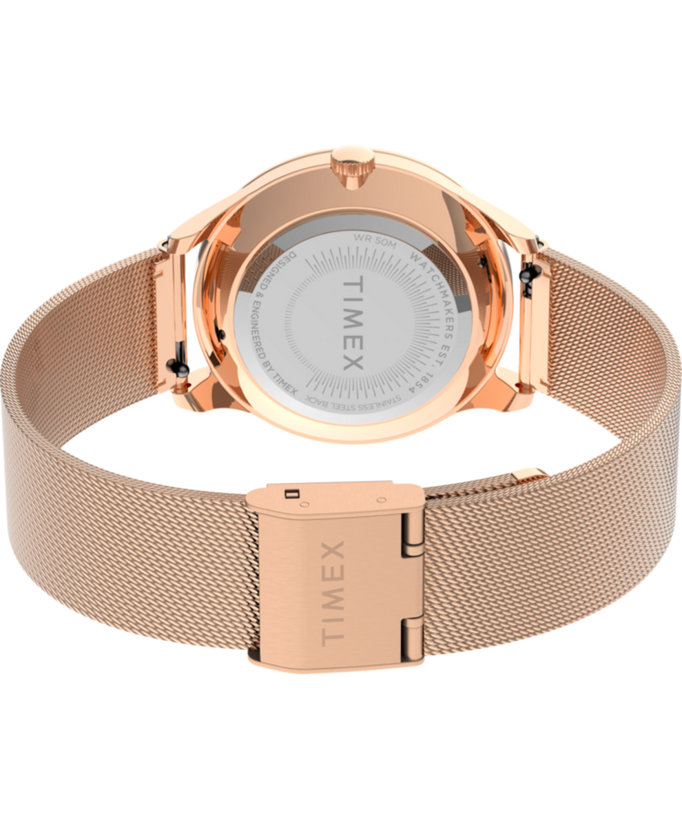 TW2V01400UK Celestial Opulence 32mm Stainless Steel Mesh Band Watch back (with strap) image