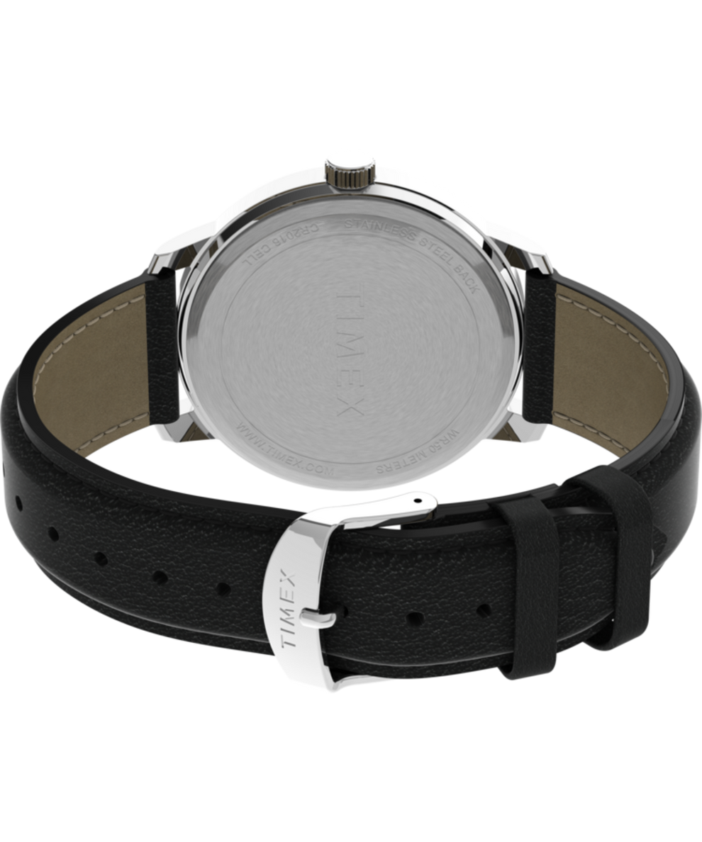 TW2V21200UK Easy Reader® Bold 43mm Leather Strap Watch back (with strap) image