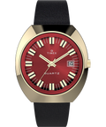 TW2V25400 Q Timex 1972 Reissue 43x39mm Leather Strap Watch Primary Image