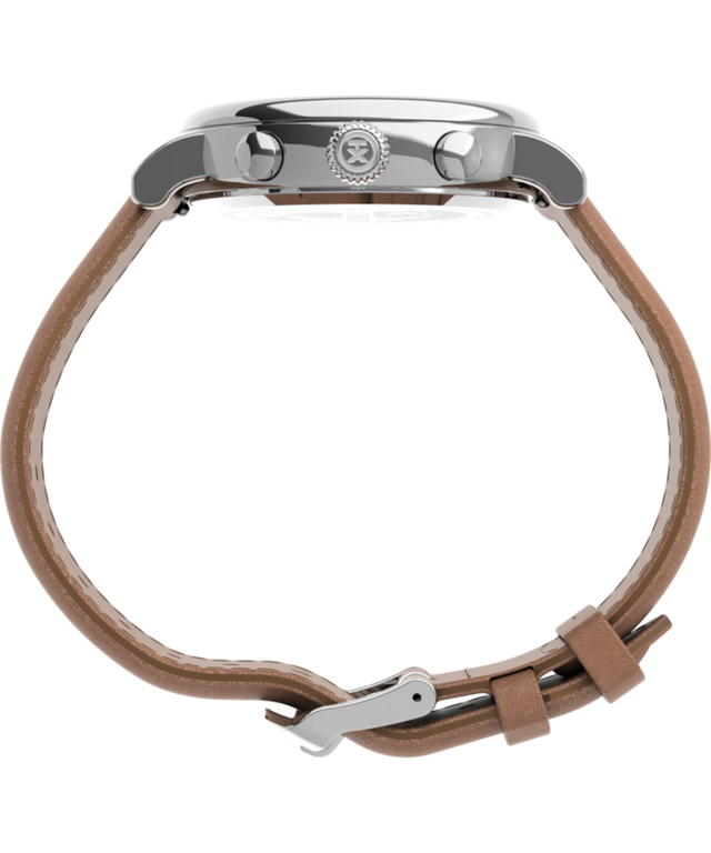 TW2V27500UK Timex Standard Chronograph 41mm Leather Strap Watch profile image