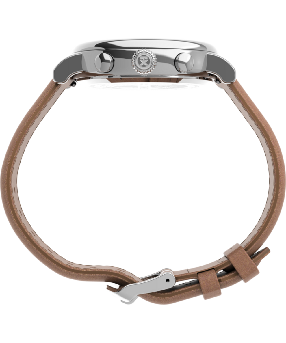 TW2V27500UK Timex Standard Chronograph 41mm Leather Strap Watch profile image