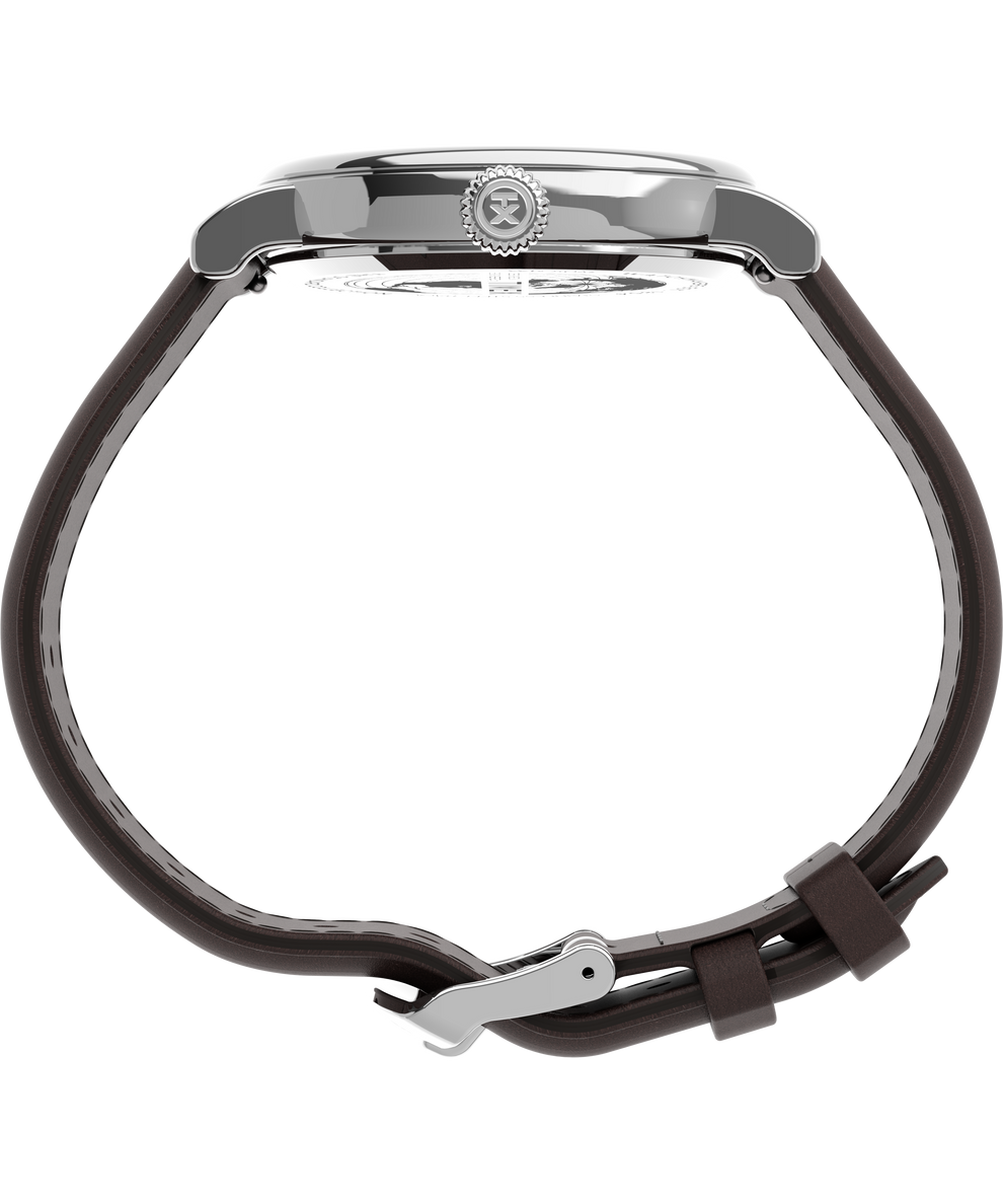 Timex Standard 40mm Leather Strap Watch