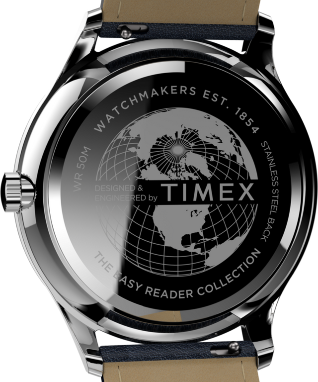 TW2V27900UK Easy Reader® 40mm Leather Strap Watch caseback image