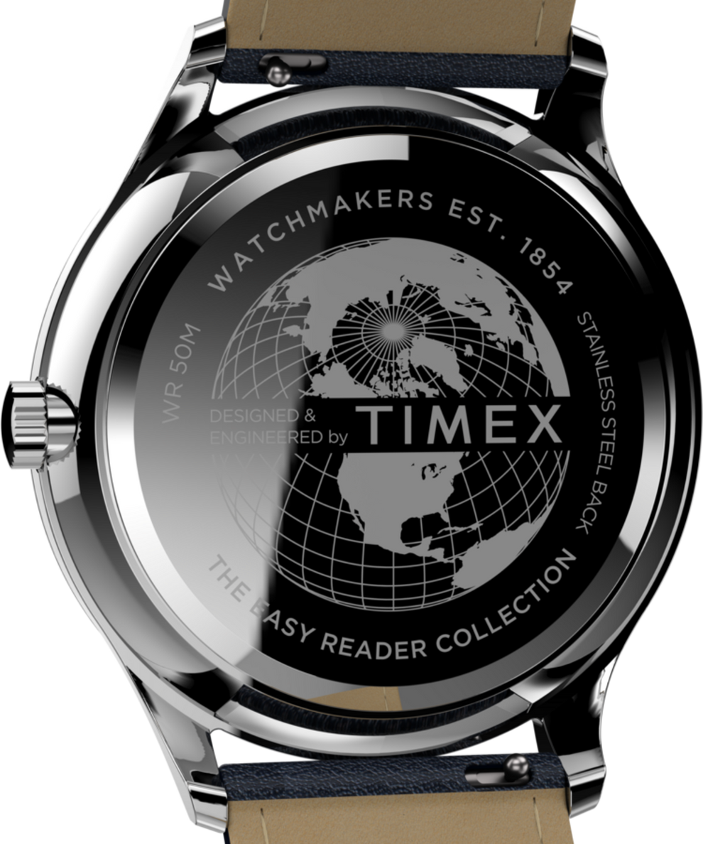 TW2V27900UK Easy Reader® 40mm Leather Strap Watch caseback image