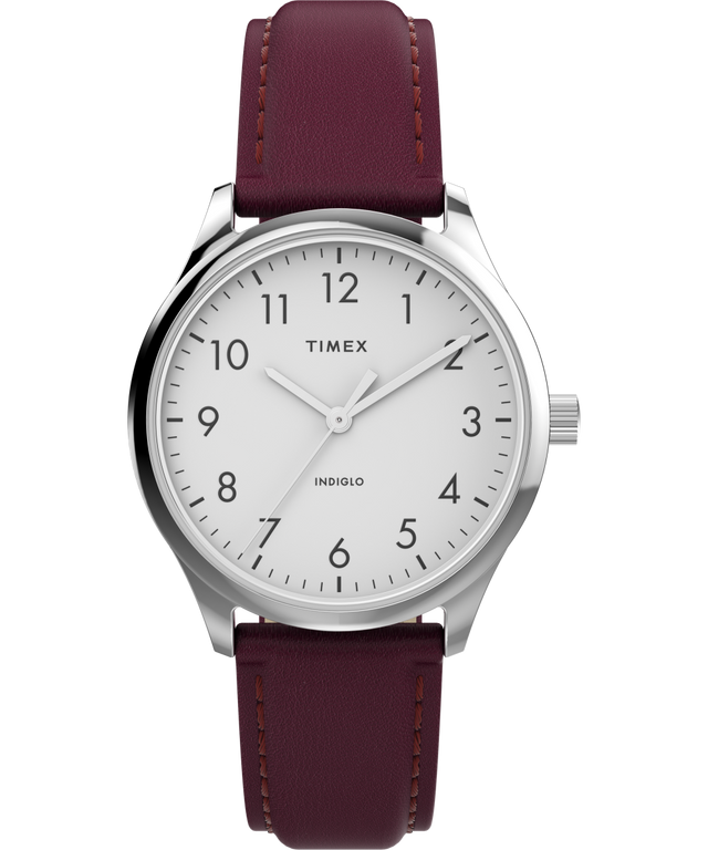 TW2V36100UK Modern Easy Reader 32mm Leather Strap Watch primary image