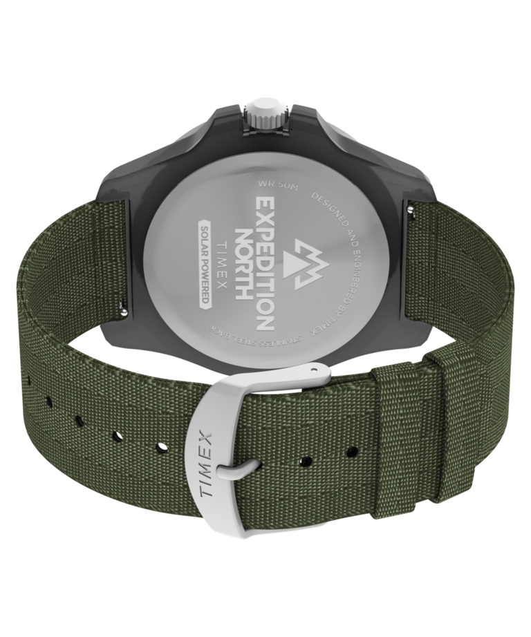 TW2V40400 Expedition Freedive Ocean 46mm Recycled Fabric Strap Watch Caseback with Attachment Image