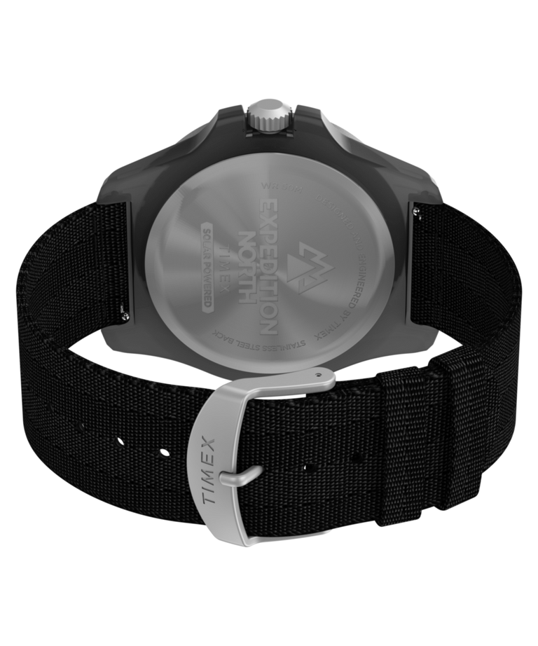 TW2V40500 Expedition Freedive Ocean 46mm Recycled Fabric Strap Watch Caseback with Attachment Image
