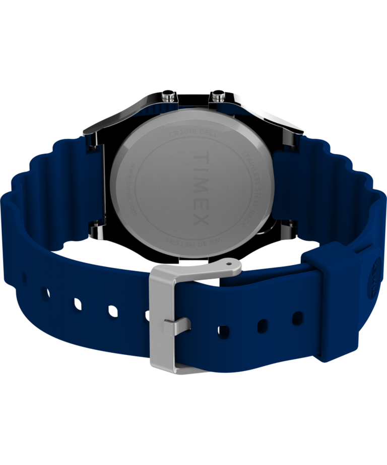 TW2V41200 Timex T80 34mm Resin Strap Watch Caseback with Attachment Image