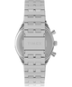 TW2V42600 Q Timex Chronograph 40mm Stainless Steel Bracelet Watch Strap Image