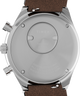 TW2V42800 Q Timex Chronograph 40mm Leather Strap Watch Caseback Image