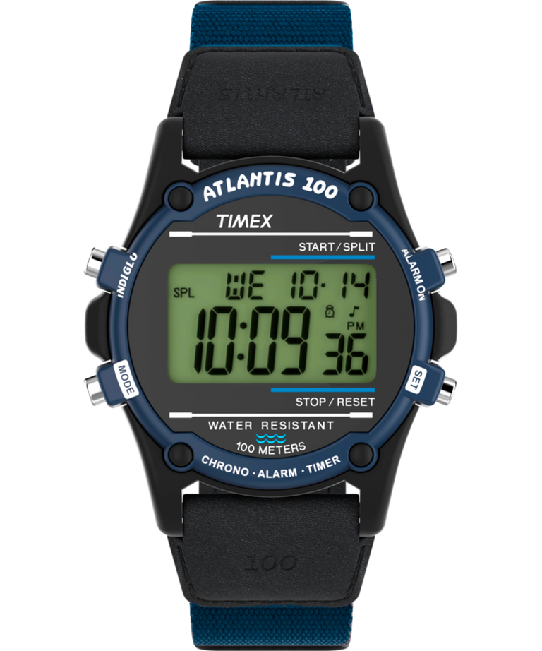 TW2V44400UK Atlantis 40mm Fabric and Leather Strap Watch primary image