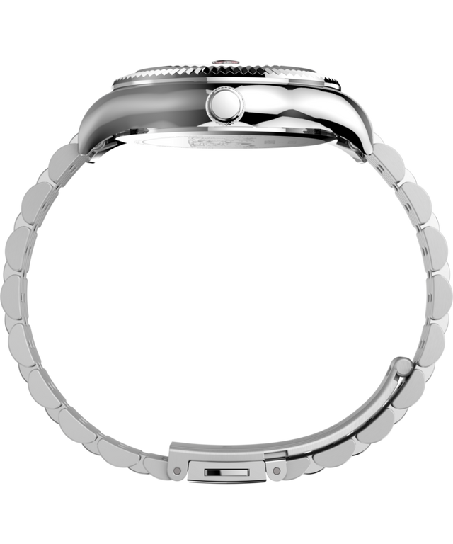 TW2V47400 Peanuts® x Timex Legacy 34mm Stainless Steel Bracelet Watch Profile Image