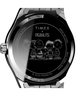TW2V47400 Peanuts® x Timex Legacy 34mm Stainless Steel Bracelet Watch Caseback Image