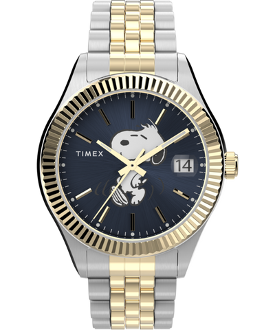 TW2V47500UK Timex Legacy x Peanuts 34mm Stainless Steel Bracelet Watch primary image