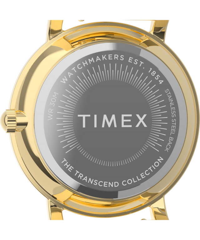 TW2V52300 Transcend 34mm Stainless Steel Bracelet Watch Caseback Image